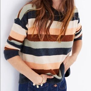 Madewell - Pullover Sweater in Elmwood Stripe